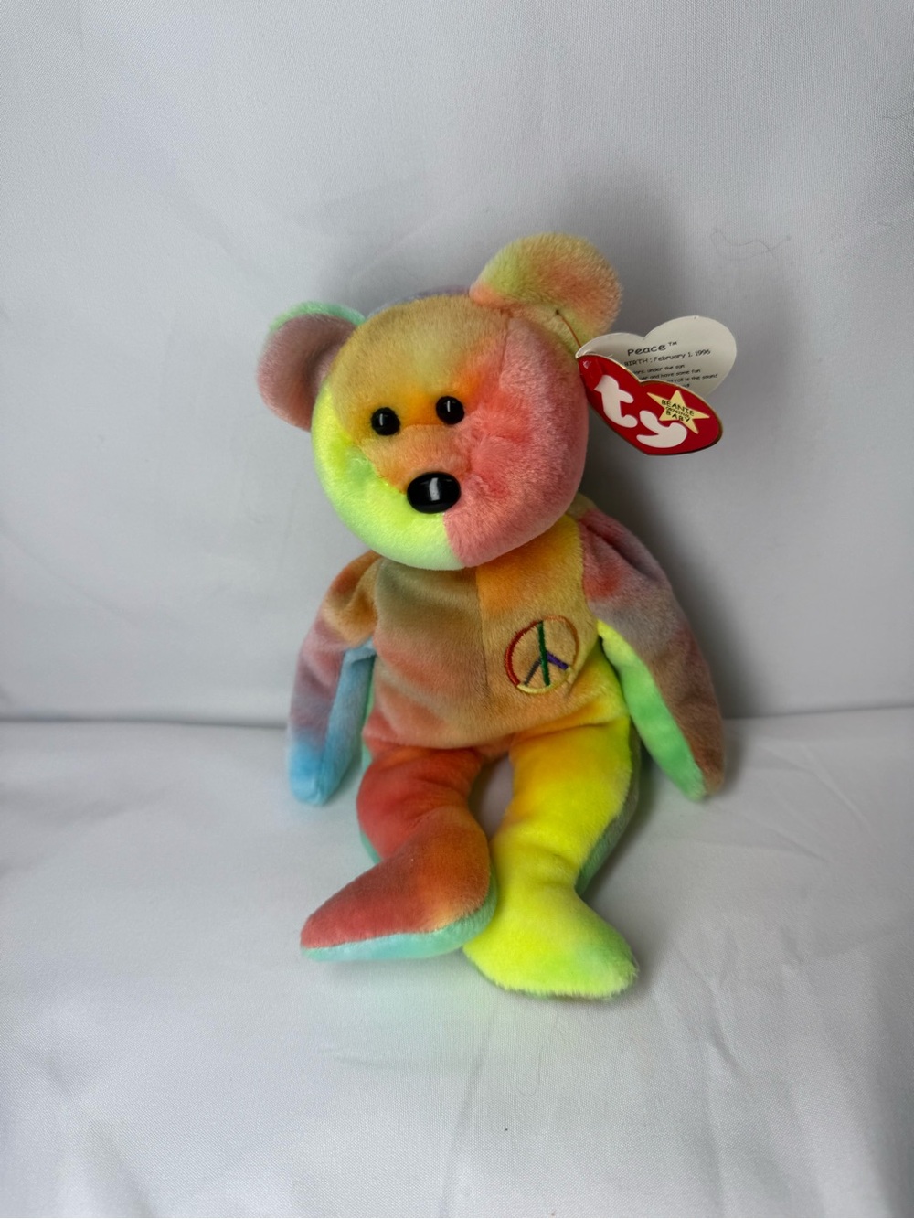Peace TY Beanie Baby
